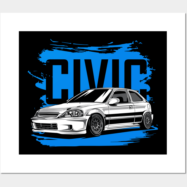 JDM-CIVIIC Wall Art by melsa